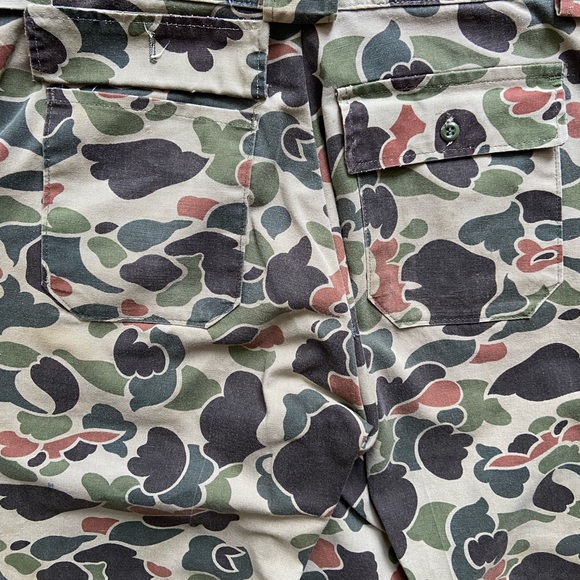 VINTAGE WALLS CAMO HUNTING PANTS SINGLE STITCH SIZE 42/30 GOOD CONDITION - Picture 5 of 9